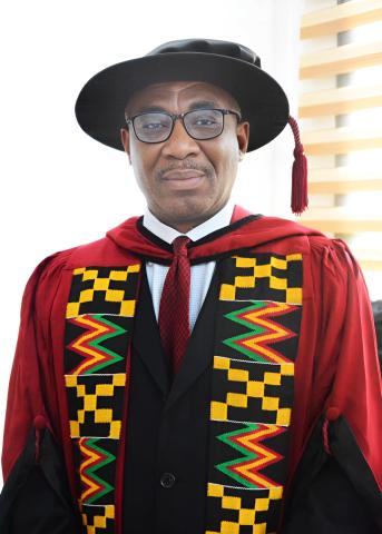 Prof Sakyi gown